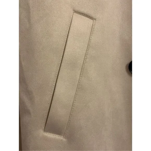 NWT - Zara Medium Faux Suede Vest Jacket- - Picture 5 of 16